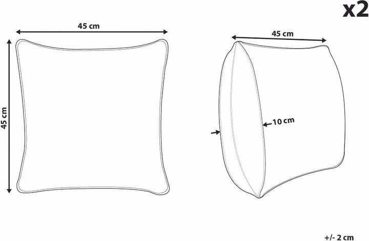 Produktbild Beliani Sven (45 x 45 cm)