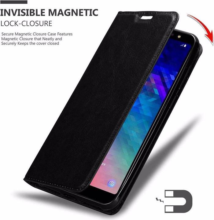 Image du produit Cadorabo Book Couverture magnétique invisible (Samsung Galaxy A6+)
