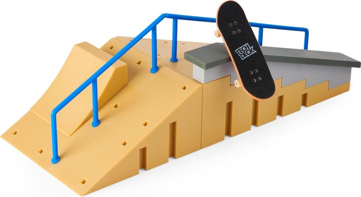 Produktbild Maki Tech Deck X-Connect Starter-Set - Jump n' Grind: Rampenset mit authentischem Fingerboard und Zubehör
