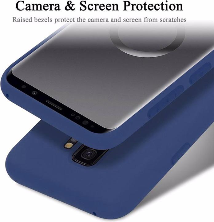 Actual product image Cadorabo TPU Liquid Silicone Case Cover (Samsung Galaxy S9+)