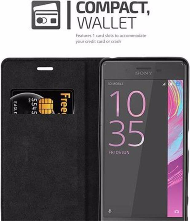 Produktbild Cadorabo Book Invisible Magnet Cover (Sony Xperia X Performance)