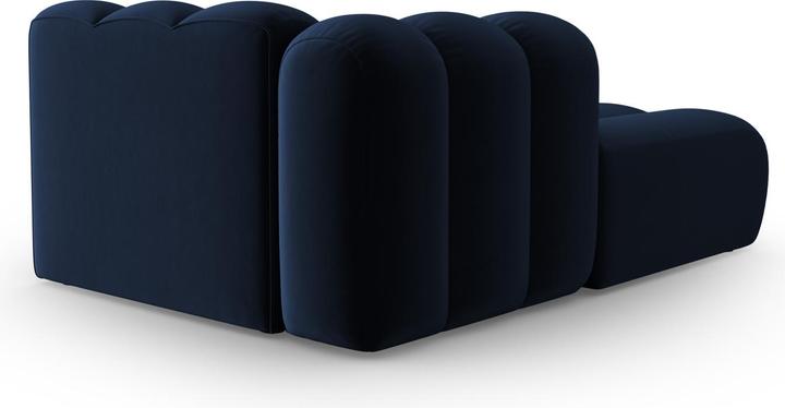 Image du produit Micadoni Velours Méridienne Gauche, "Lupine", 2 Places, 117x177x70Fabriqué en Europe (Chaise longue)