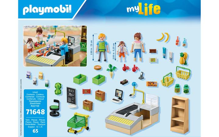 Immagine prodotto Playmobil 71648 Playm. Supermercato biologico 71648 (71648, Playmobil La mia vita)