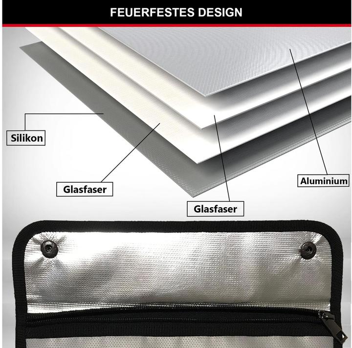 Produktbild Master Lock Feuerbeständige Dokumententasche