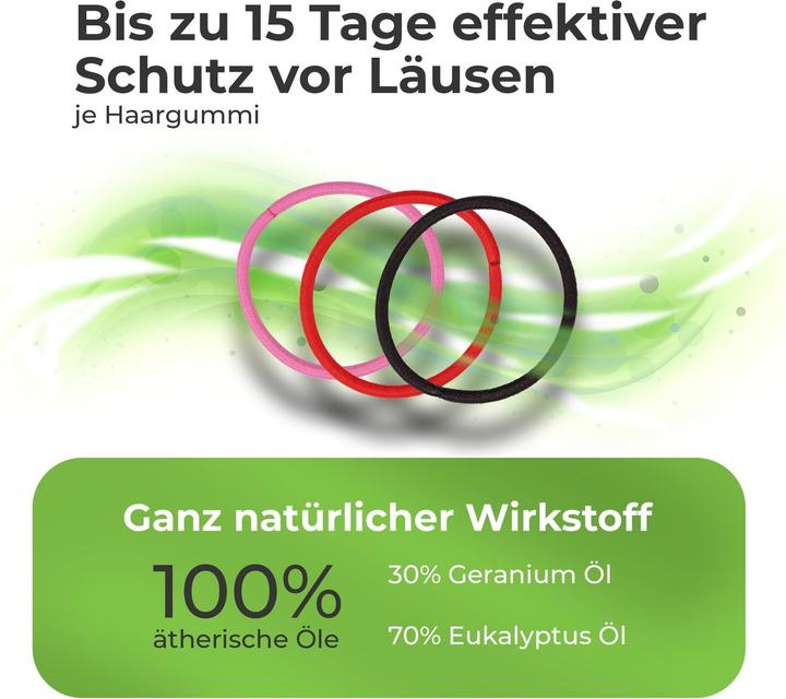 Produktbild Quick Aid Anti Läuse Haargummi (Set)