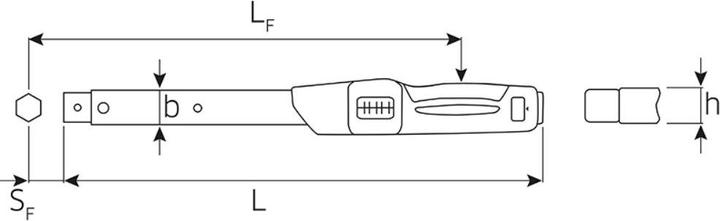 Produktbild Stahlwille Drehmomentschlüssel für Einste (80 Nm, 400 Nm)