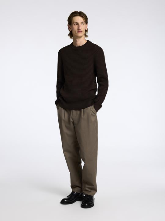 Produktbild Selected Homme Texturierter Pullover mit Rundhalsausschnitt (S)