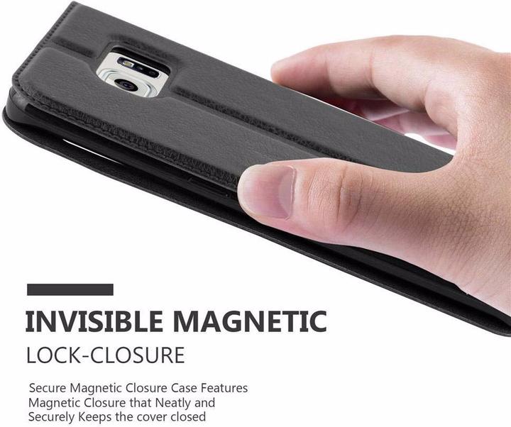 Actual product image Cadorabo Book with View double window cover (Samsung Galaxy S6 Edge+)