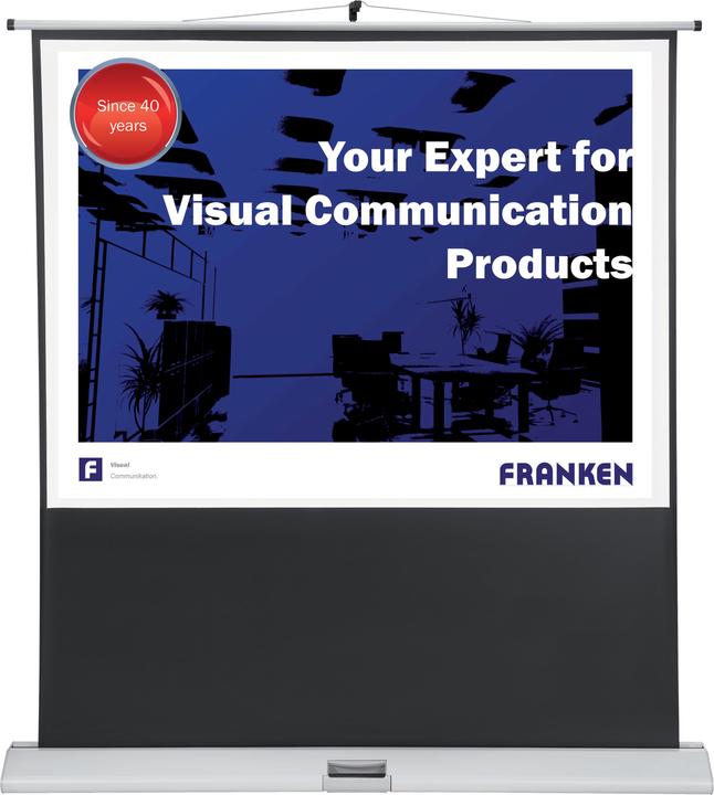 Produktbild Franken Stativleinwand x-tra! LWM216 172.5x9x24.5cm hellgrau (4:3)