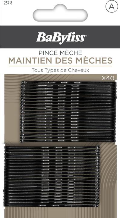 Image du produit BaByliss Pinces à cheveux noires *40 (40 pcs)