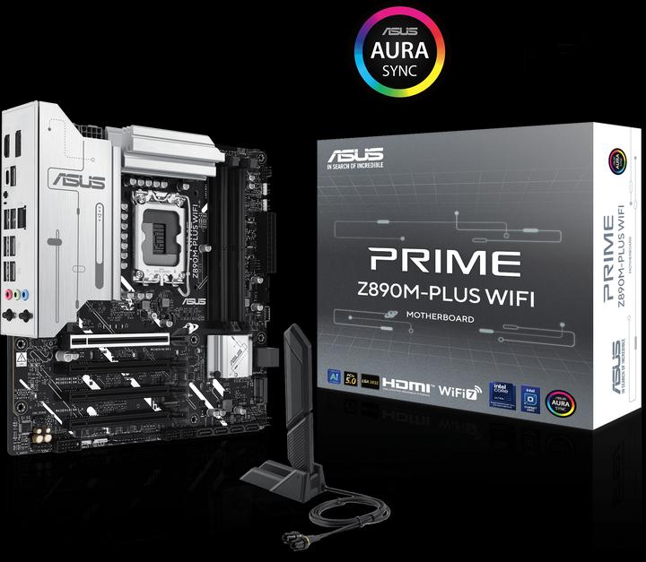 Immagine prodotto ASUS PRIME Z890M-PLUS WIFI (LGA 1851, Intel Z890, mATX)