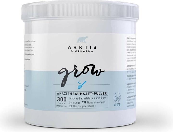 Produktbild Arktis Grow Akazienfaser-Pulver Plv (1 Stück, Pulver, 375 g)