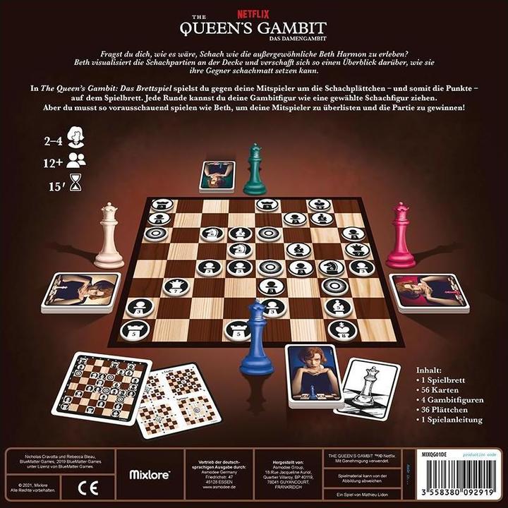 Immagine prodotto Asmodée Queen's Gambit il gioco da tavolo (Tedesco)