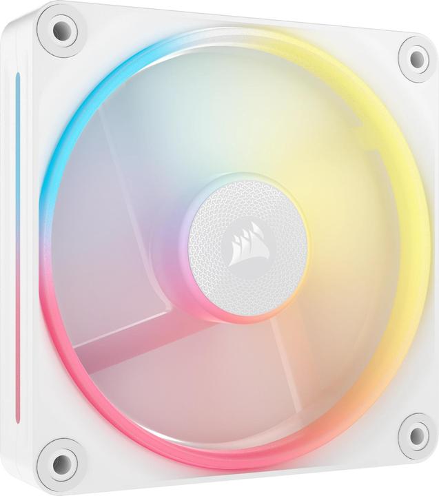 Immagine prodotto Corsair Serie LX-R RGB, iCUE LINK LX120-R RGB Bianco, ventola RGB da 120 mm, ventola singola (120 mm, 1 x)