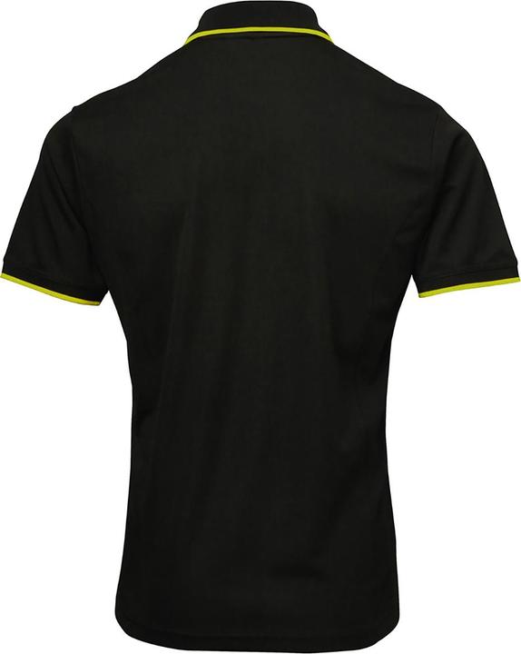 Actual product image Premier Contrast Coolchecker polo shirt (M)