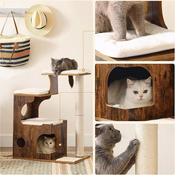 Immagine prodotto Feandrea Sila (86 cm, Nero, Marrone rustico)