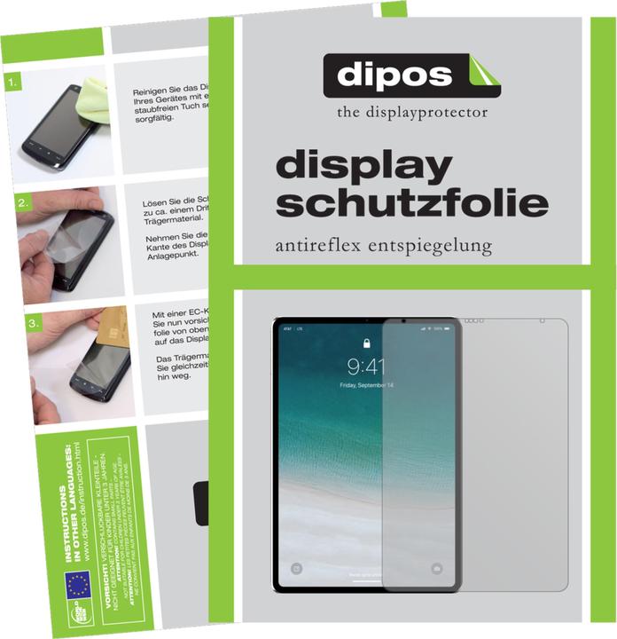 Actual product image Dipos Screen Protector Anti-Glare (2 Piece, iPad Pro 12.9 2020 (4. Gen))