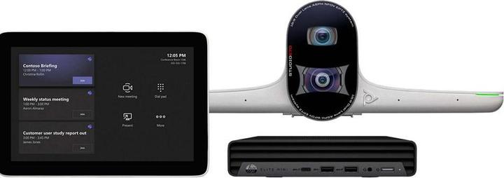 Actual product image Poly Large Room Kit, incl. E70 camera, GC8 touch controller, Cable, USB3. to C, 2 x Pwr