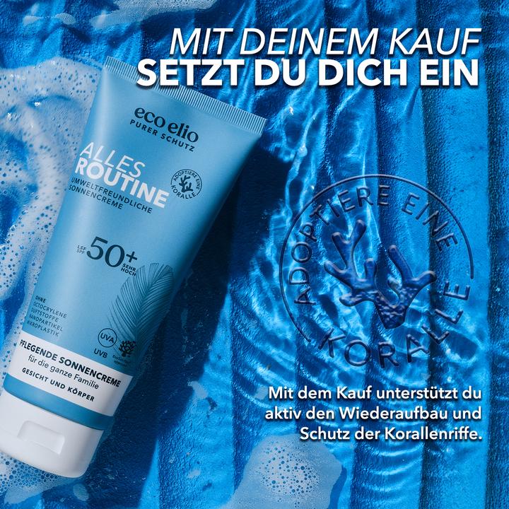 Produktbild Eco Elio Alles Routine (Sonnencreme, SPF 50+, 200 ml, 246 g)