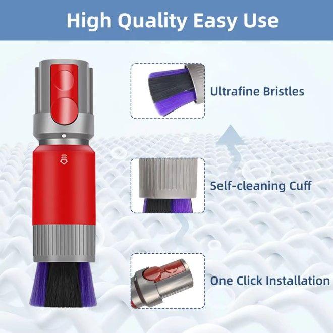 Immagine prodotto MU Classic Spazzola antigraffio per Dyson V10, V11, V12, V15, Gen5detect Absolute