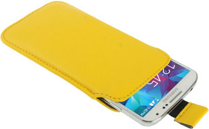 Actual product image König Design Mobile Phone Case Slide Cover Yellow (Samsung Galaxy Nexus I9250, HTC One M7, HTC One, Samsung Galaxy S3 i9300)