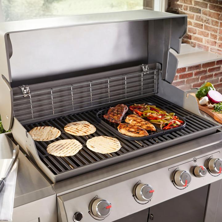 Image du produit Wiltec Gusseisen Grillrost 30x44,5cm Grillgitter Holzkohlegrill Gasgrill BBQ