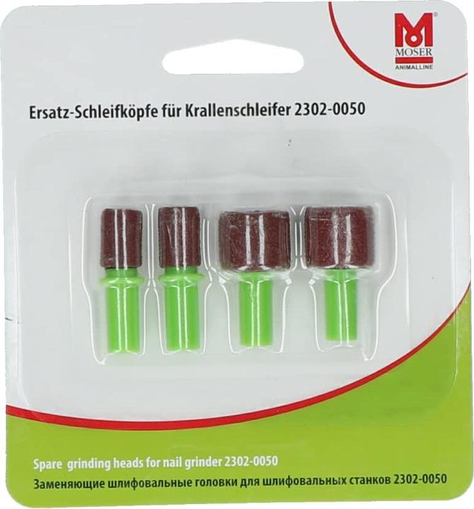 Moser Schleifaufsätze für Krallenschleifer (Hund)