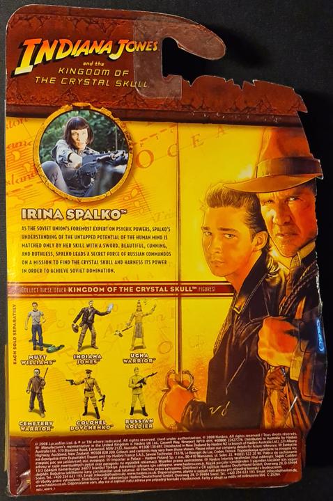 Produktbild Hasbro Indiana Jones and the Kingdom of the Crystal Skull Actionfigur 2008 Irina Spalko