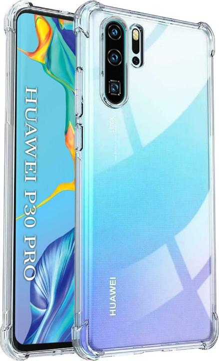 Produktbild Techsuit - Shockproof Clear Silicone - Huawei P30 Pro / P30 Pro New Edition - Clear (Huawei P30 Pro New Edition, Huawei P30 Pro)