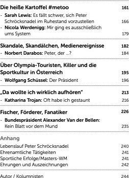Nährwerte und Zutaten Peter Schröcksnadel (Florian Madl, 2021)