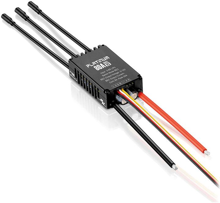 Immagine prodotto Hobbywing Regolatore Platinum Pro 80A V5 3-8s, BEC 8A