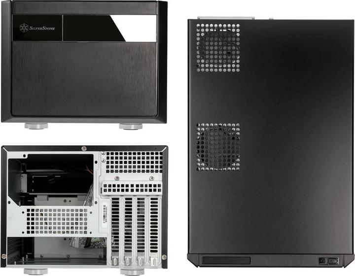Immagine prodotto Silverstone SST-SG11B Sugo USB3.0 - nero (mATX, Mini-ITX)