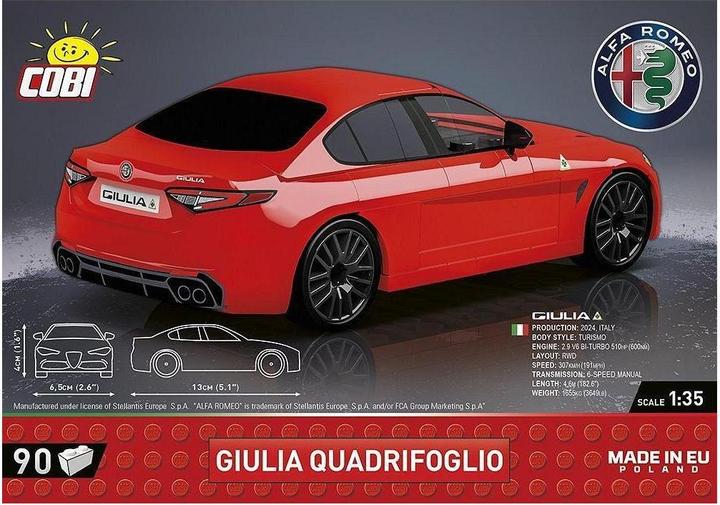 Immagine prodotto Cobi Alfa Romeo Gulia Quadrifoglio