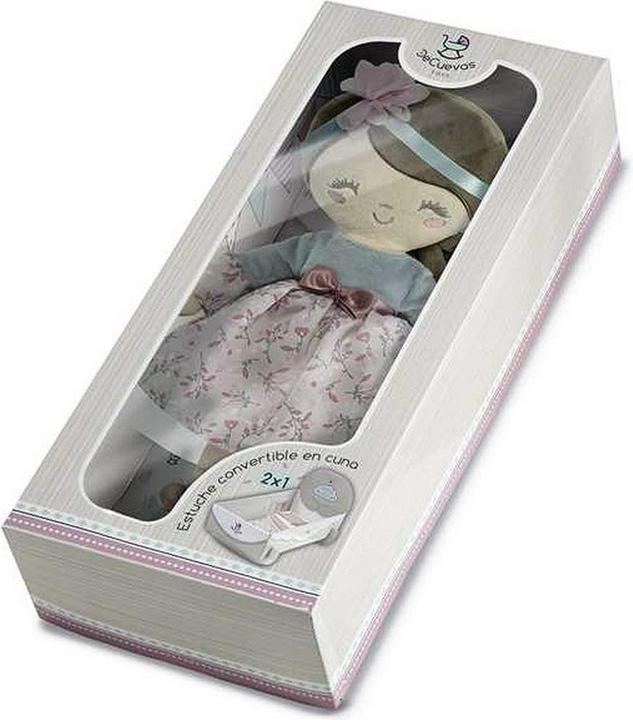 Image du produit DeCuevas Poupée de chiffon Provenza Valise transformable en berceau 36 cm Peluche