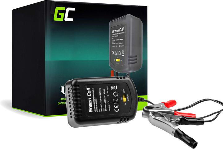Produktbild GreenCell Ladegerät (12V, 6V, 0.60 A)