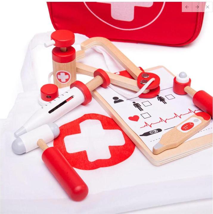 Produktbild Bigjigs Hölzerner Doktorsatz