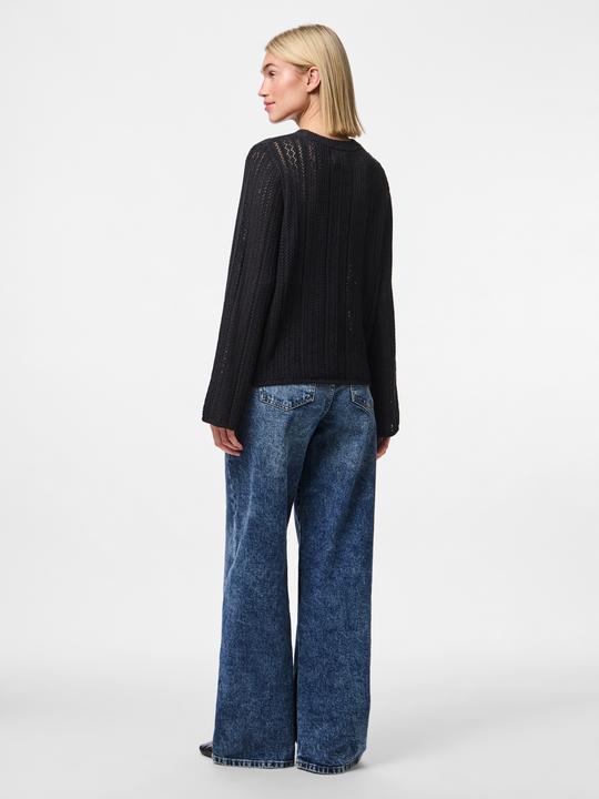 Actual product image Pieces Pcnuka Ls O-Neck Knit Noos Bc (XS)
