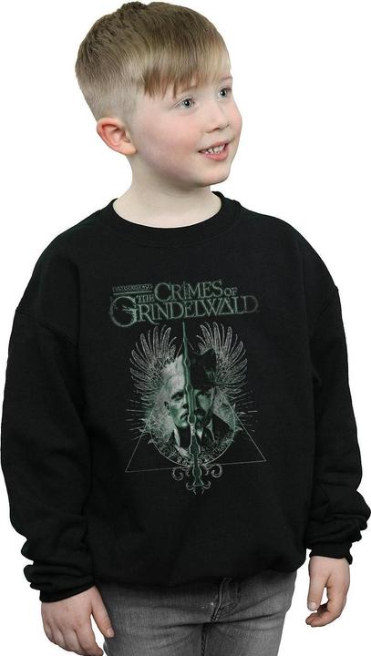 Immagine prodotto Fantastic Beasts The Crimes Of Grindelwald Wand Split Felpa Ragazzi (152, 158)