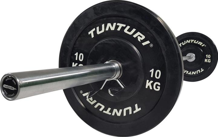 Produktbild Tunturi Bumper Plate Hantelscheiben 50 mm 10 kg (1 x 10 kg)