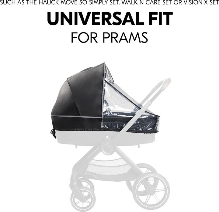 Actual product image Hauck Carrycot Raincover