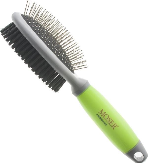 Actual product image Moser 2999-7025 Double-sided brush for animals (Dog, Cat)