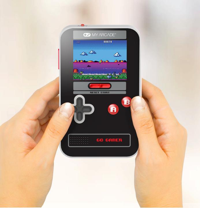 Produktbild MyArcade MY ARCADE, GO GAMER CLASSIC (300 GAMES IN 1), BLACK, GRAY, RED