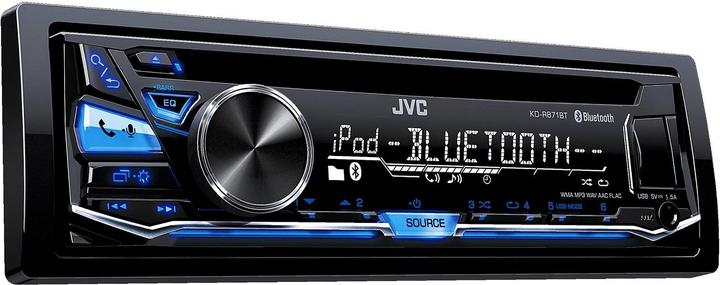 Actual product image JVC Kd-R871bt (Android car)
