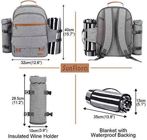 Actual product image Sunflora Picnic backpack