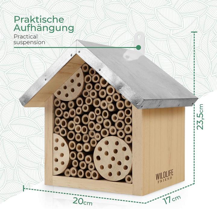 Image du produit Wildlife Friend Bienenhotel (Abeilles sauvages, Coccinelles)