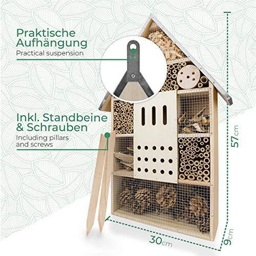 Image du produit Wildlife Friend Hôtel pour insectes XL (Abeille, Coccinelles, Papillons, Chrysanthèmes)