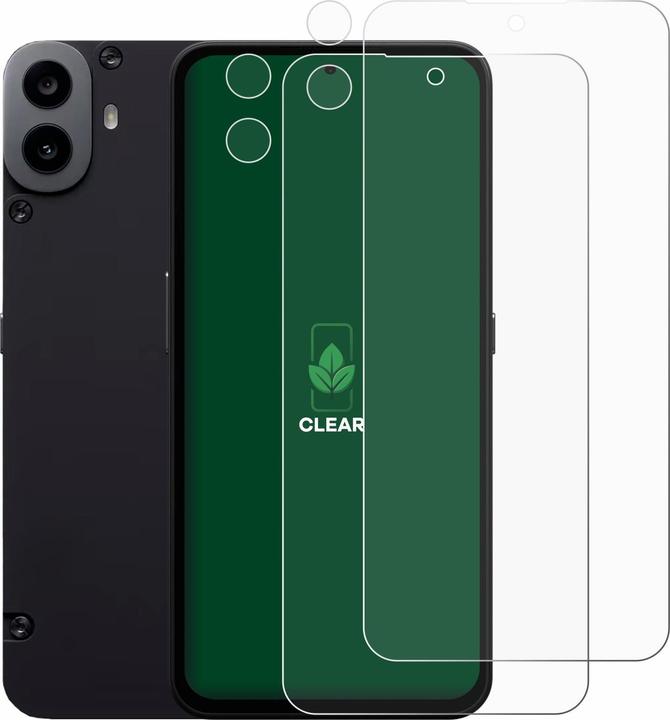 Immagine prodotto ScreenLeaf Pellicola protettiva sostenibile Pellicola protettiva dello schermo chiara trasparente (2 Pezzo/i, Nothing CMF Phone 1)