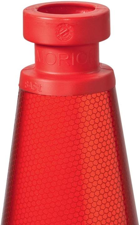 Produktbild HP Autozubehör Leitkegel TL Höhe 500 mm BAST geprüft, 2 Streifen 33 x 33 cm