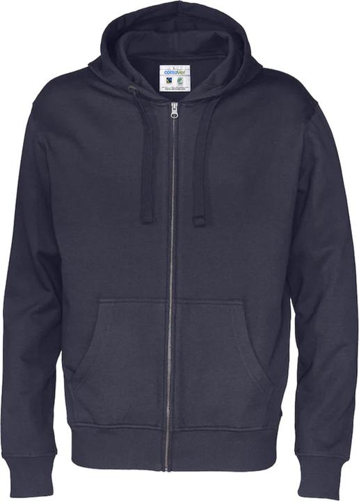 Cottover Hoodie mit durchgehendem Reissverschluss