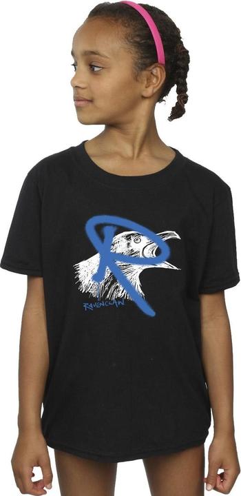 Produktbild Ravenclaw Pop Spray TShirt Mädchen (140, 146)